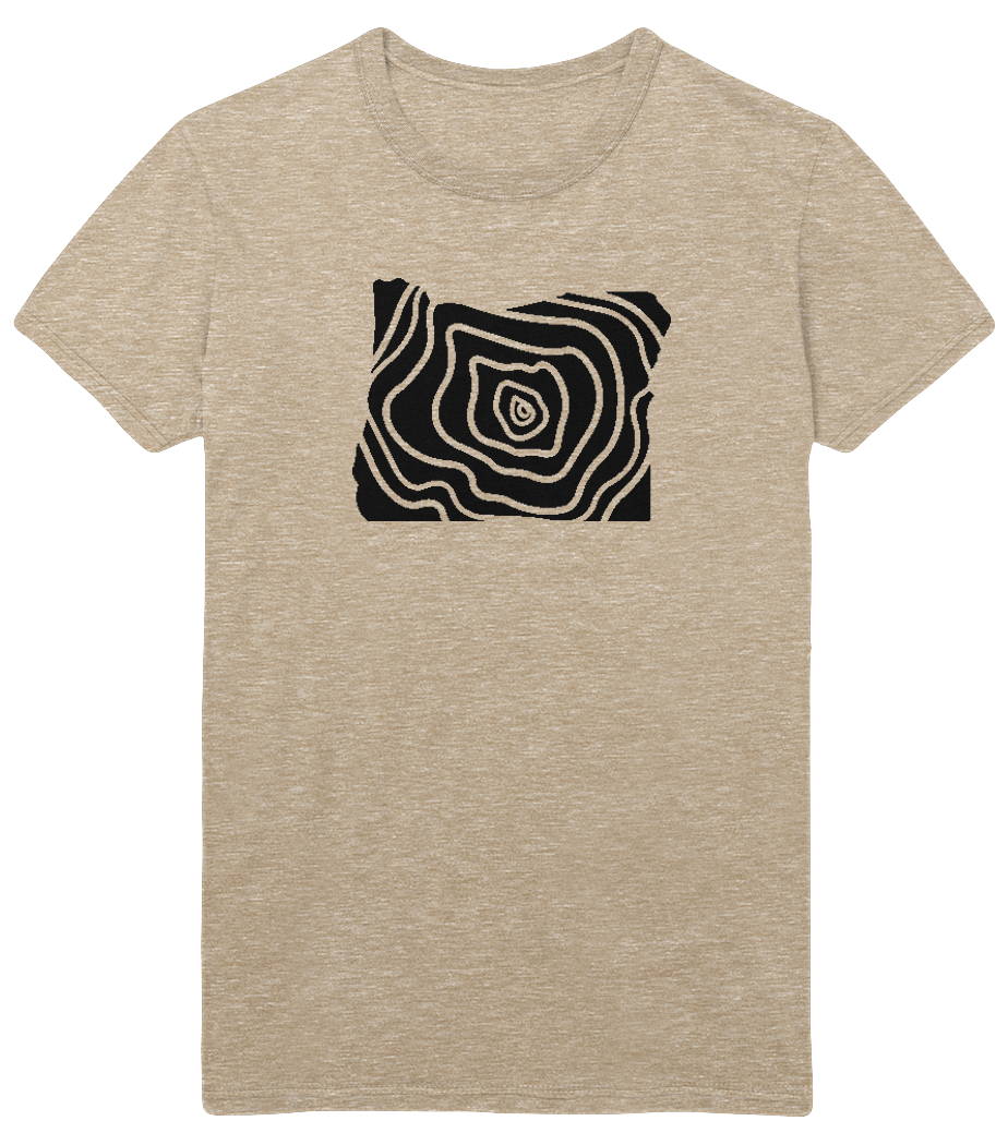 T-Shirt // Oregon Tree - April Black